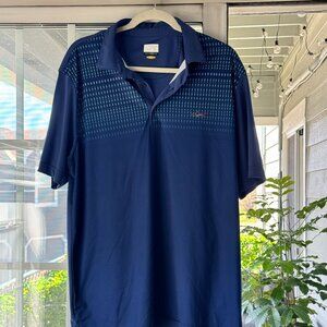 XL Dark Blue Greg Norman Play Dry Performance Polo